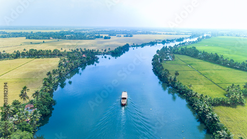 Billede på lærred kerala god's own country