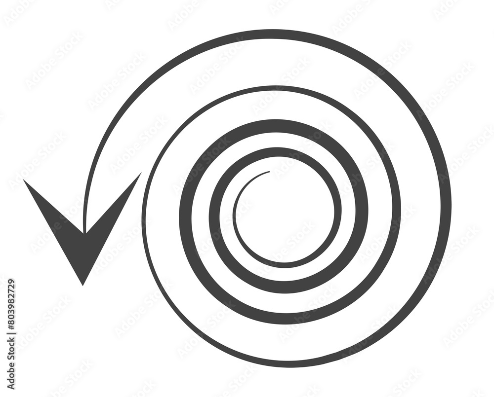 A curving arrow design in black with a transparent background, illustrating a looping motion ending with a pointed arrowhead, ideal for directional cues in templates and graphics A curving arrow design in black with a transparent background, illustrating a looping motion ending with a pointed arrowhead, ideal for directional cues in templates and graphics