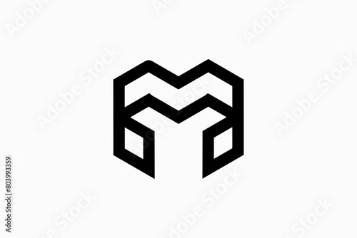 Letter M Vector Logo Premium 
