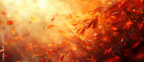 Whispering winds  A breeze rustling through autumn leaves  carrying away sorrow.