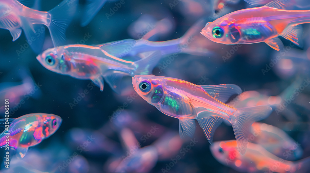 Fototapeta premium goldfish in aquarium