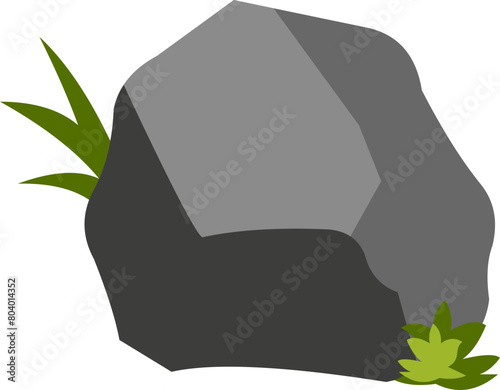 Rock And Grass