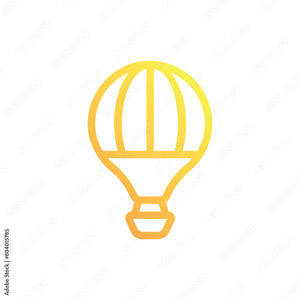 Obraz premium Hot Air Balloon vector icon