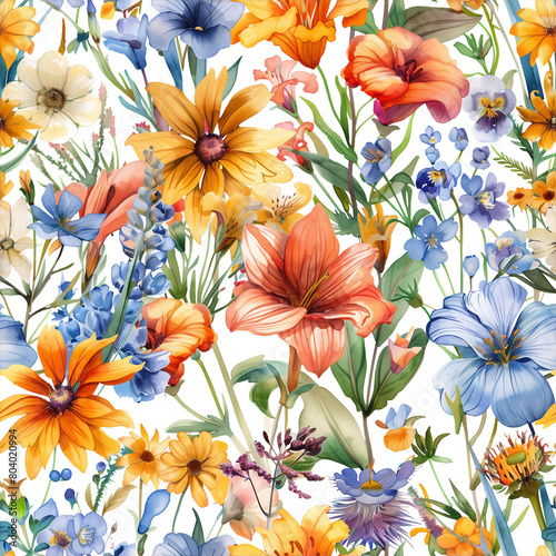 flower flora pattern seamless 