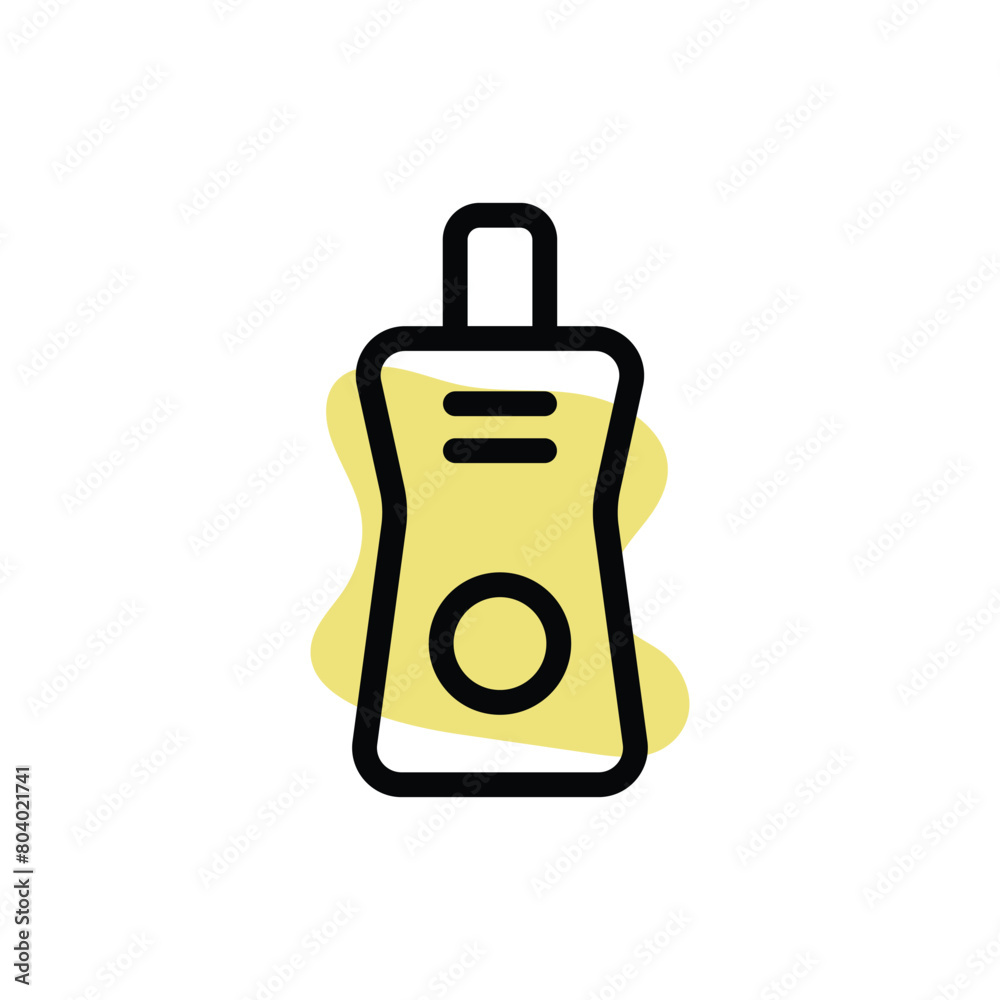 Summer Lotion vector icon Summer Lotion vector icon
