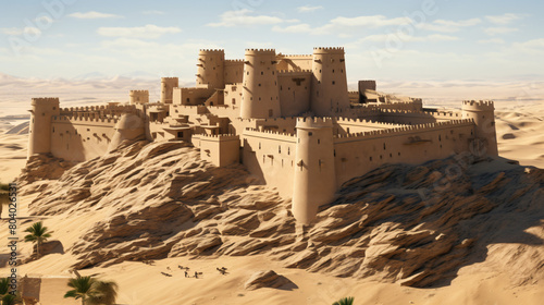 Al Bithnah Fort in the past