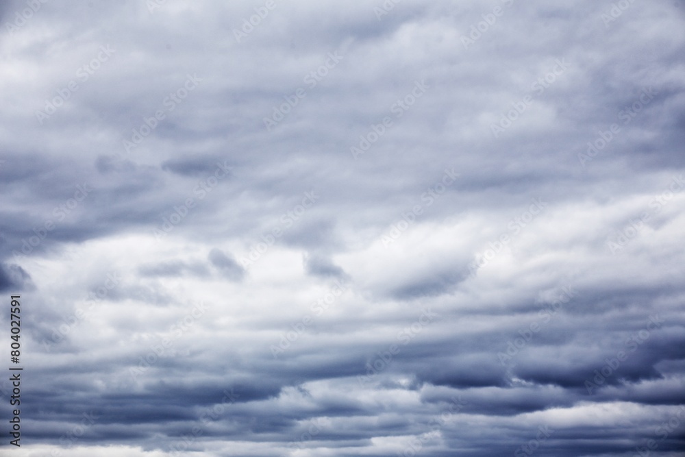 Dark and overcast sky on a stormy day Dark and overcast sky on a stormy day