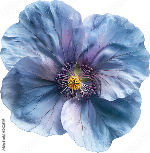 Close-up of a blue-colored spring flower