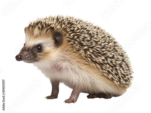 a close up of a hedgehog