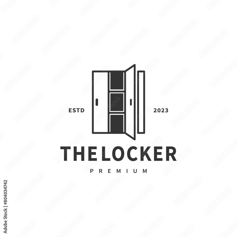 the locker logo design illustration 3 the locker logo design illustration 3