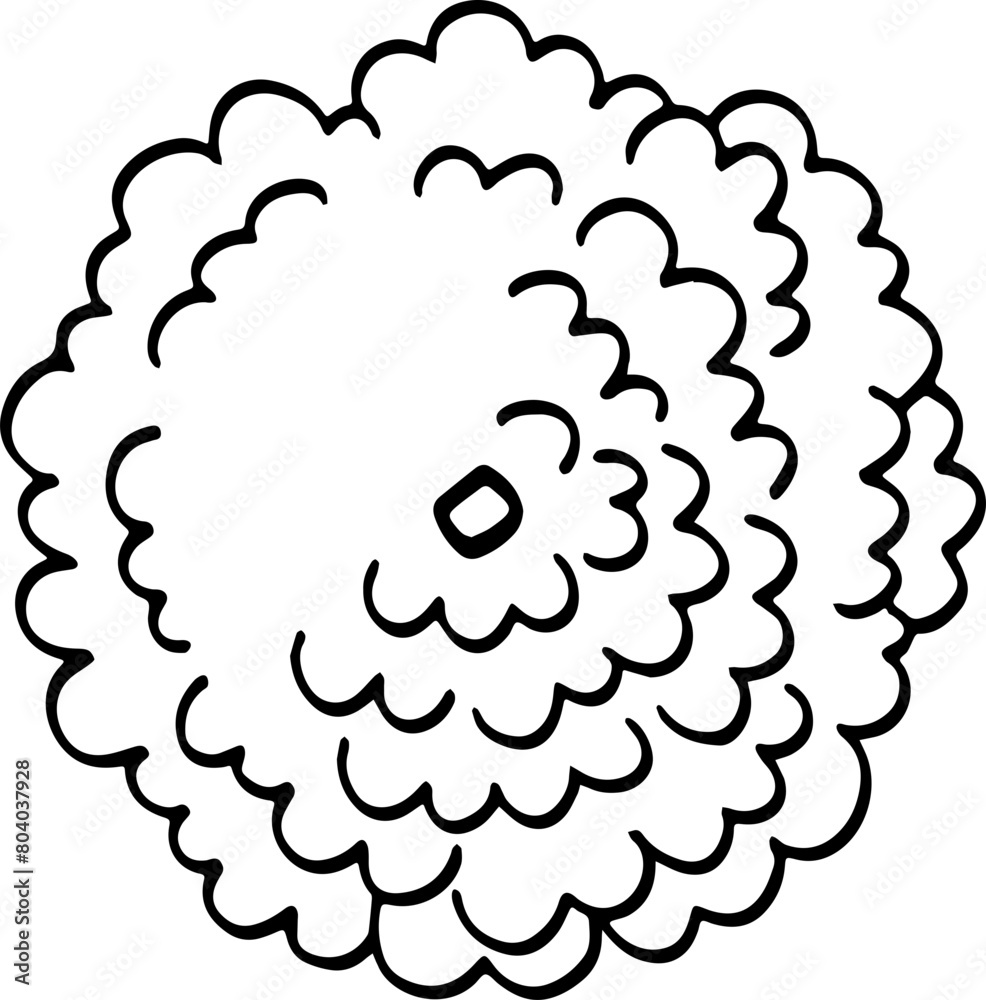 top view of tree hand drawing. top view of tree hand drawing.