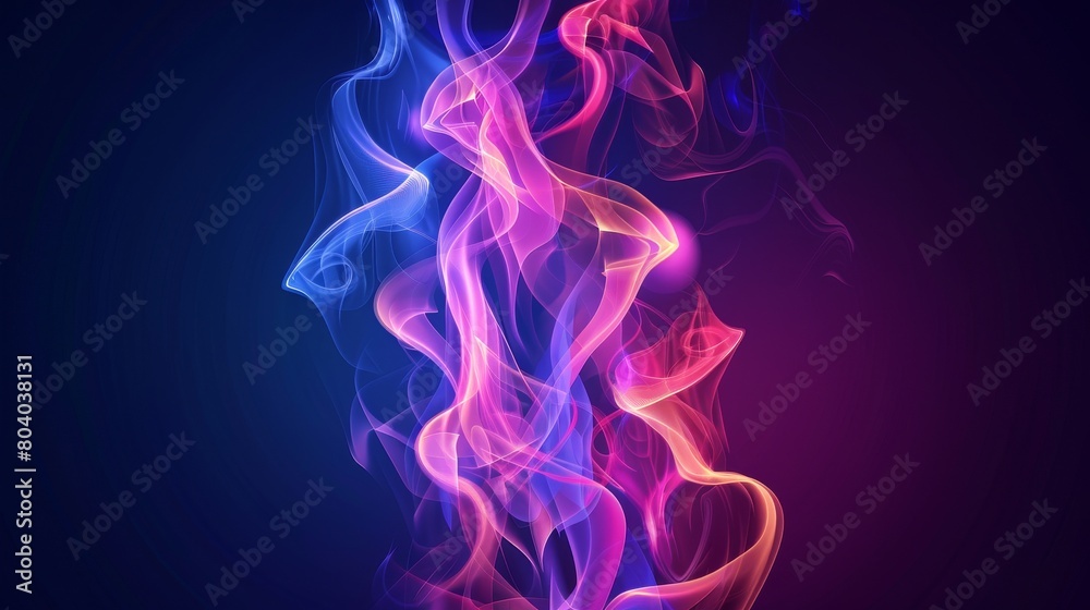 Modern colorful background with transparent smoke Modern colorful background with transparent smoke