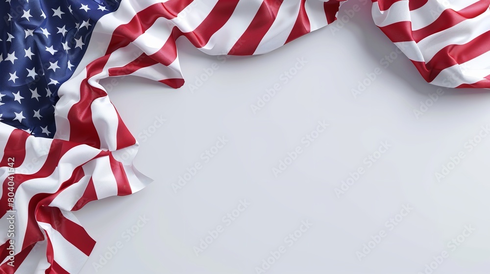 USA Flag Background Design with Copy Space USA Flag Background Design with Copy Space