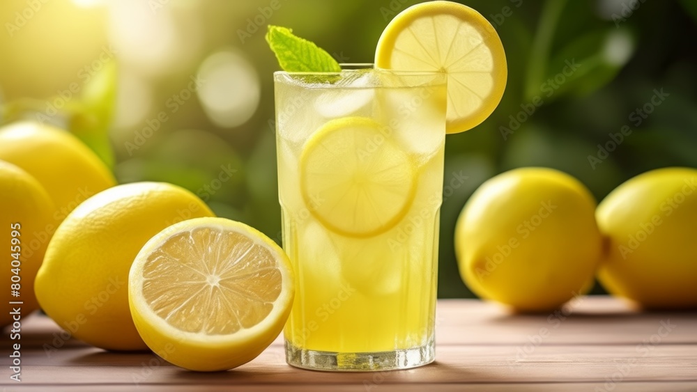 Refreshing citrus delight perfect for a sunny day Refreshing citrus delight perfect for a sunny day