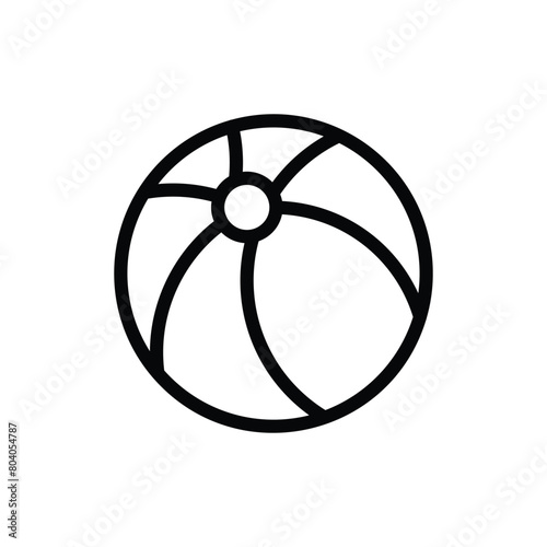 Volleyball vector icon