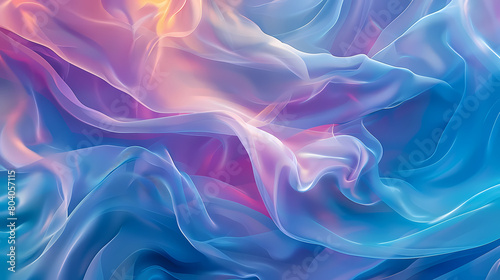 Wallpaper Mural Harmonic Waves: A Symphony of Colors Torontodigital.ca