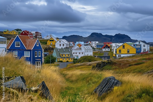 Captivating Stykkishólmur: Exploring the Colorful Charm of Iceland's Western Gem photo