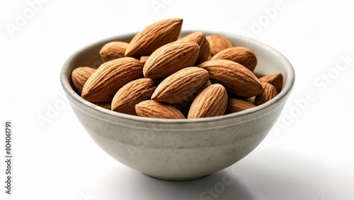  Nutty Delight A bowl of almonds ready to be savored
