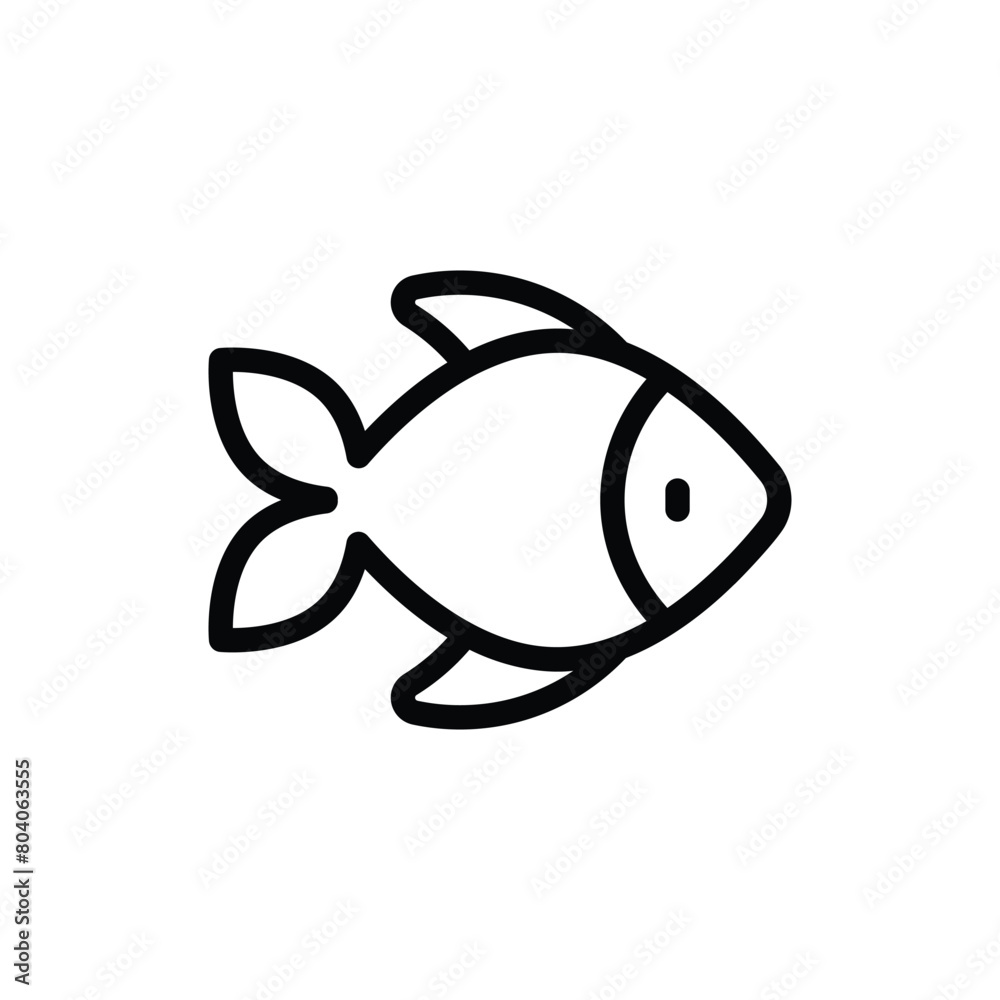 Fish vector icon Fish vector icon