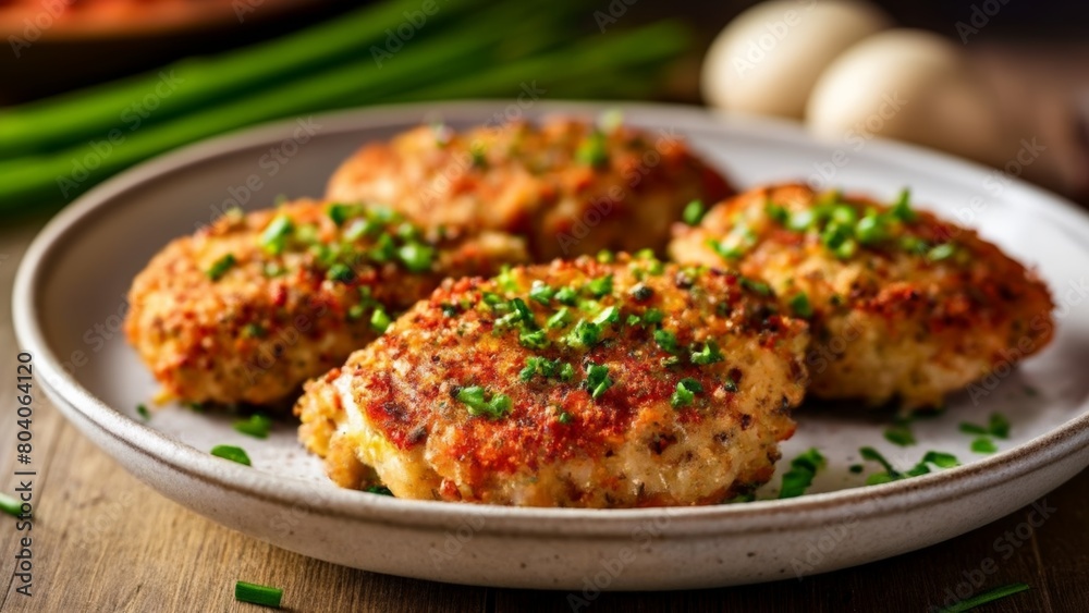 Deliciously seasoned meatballs ready to be savored Deliciously seasoned meatballs ready to be savored