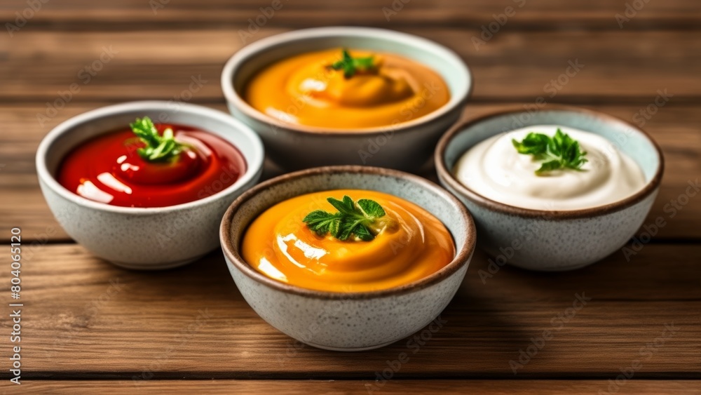 Five dipping sauces ready to enhance your culinary experience Five dipping sauces ready to enhance your culinary experience