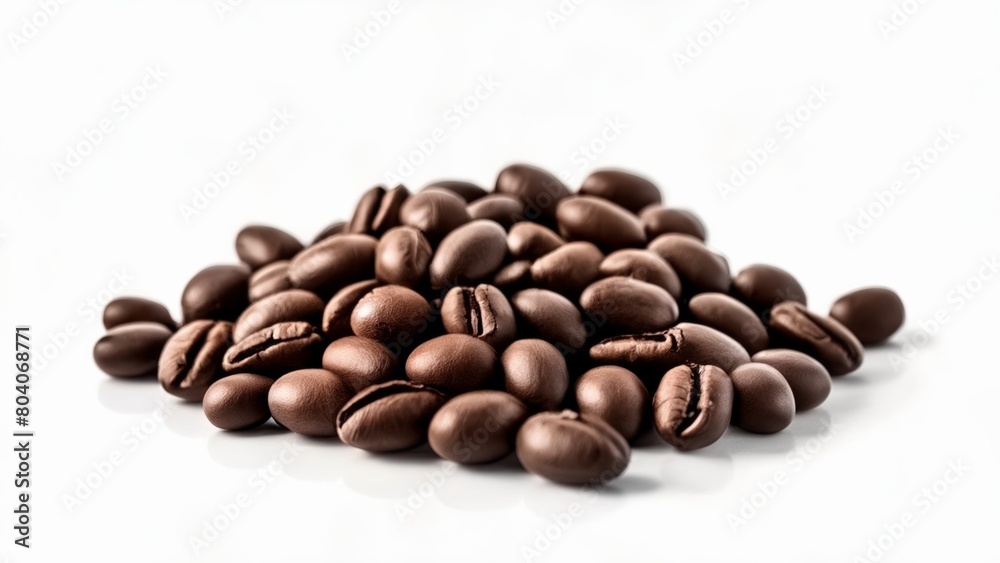 Aromatic coffee beans ready to brew Aromatic coffee beans ready to brew