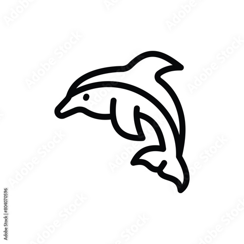 Dolphin vector icon