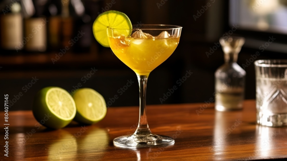  Refreshing citrus cocktail ready to serve