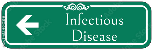Infectious disease sign