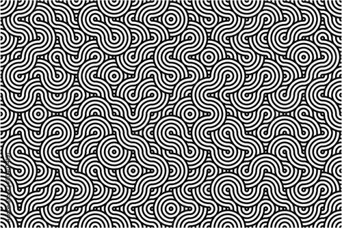 vector illustration of circle pattern background