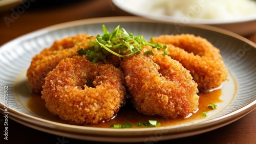  Deliciously golden fried food ready to be savored