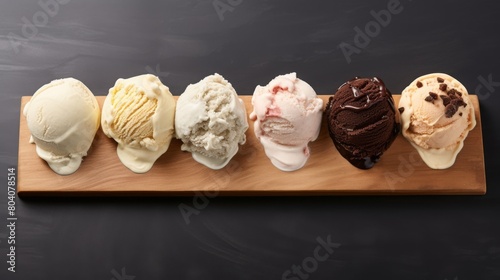 Indulge in the creamiest, most delicious ice cream you've ever tasted. With six delicious flavors to choose from, there's something for everyone. photo