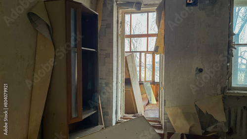 Abandoned old apartment building © Semgrafix