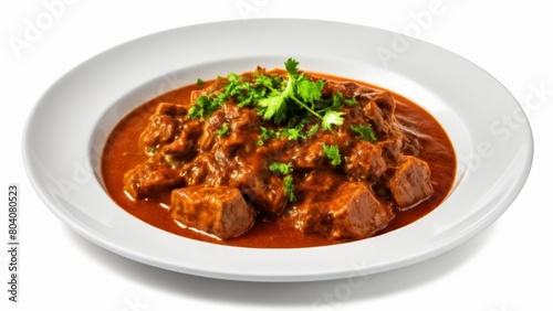  Delicious Indian Curry on a Plate © vivekFx