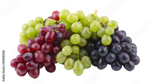 green and red grapes