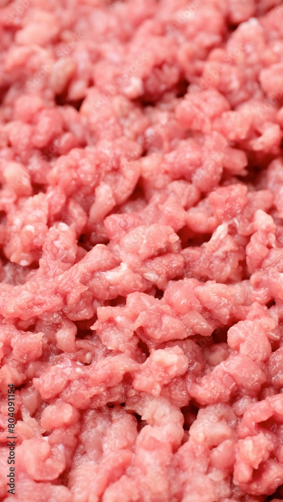 Fresh minced meat. Minced meat beef for cooking burger or meatball Fresh minced meat. Minced meat beef for cooking burger or meatball