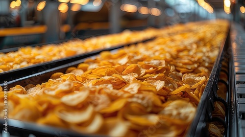 Efficient Innovation Automated Robotic Potato Chips Production Line Delivers Crispy and Flavorful Snacks
