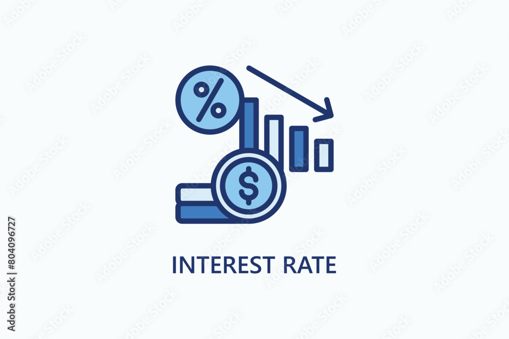 Interest Rate vector, icon or logo sign symbol illustration
Interest Rate vector, icon or logo sign symbol illustration