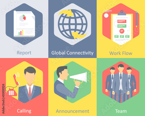 report, global connectivity, work flow