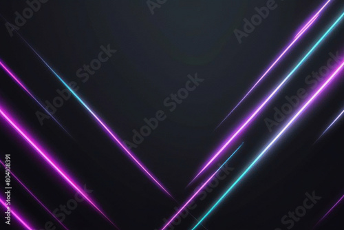 Fondo futurista abstracto con líneas de onda de alta velocidad en movimiento de neón azul rosa brillante y luces bokeh concepto de transferencia de datos fondo de pantalla fantástico