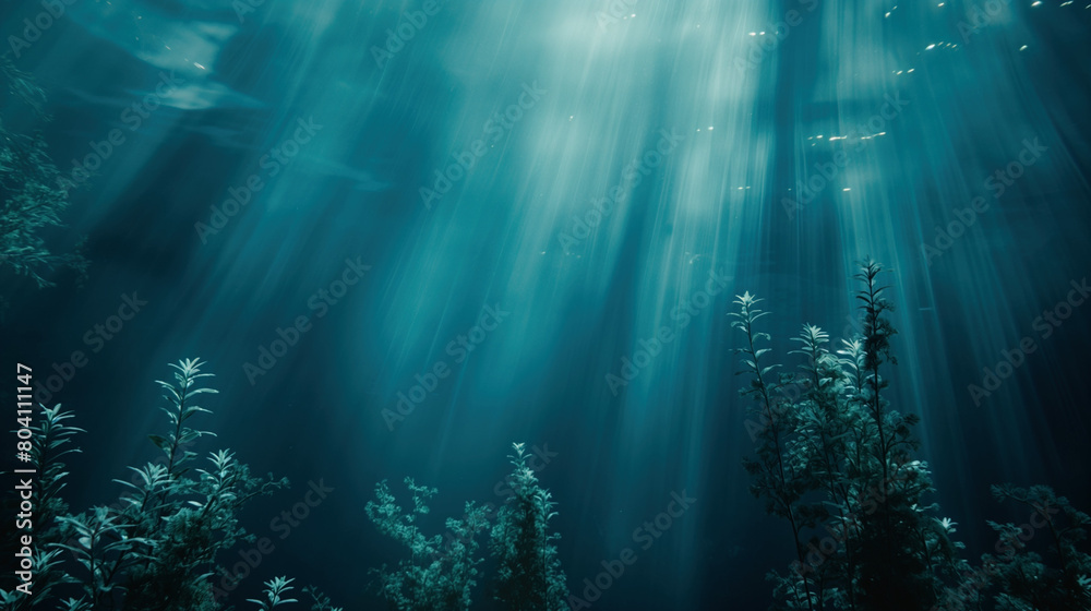 Fototapeta premium underwater view of the world