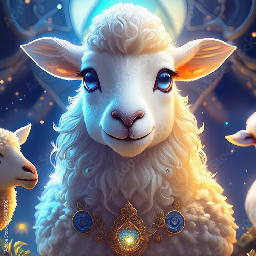a mild lamb,sheep (순한 양 3) photo