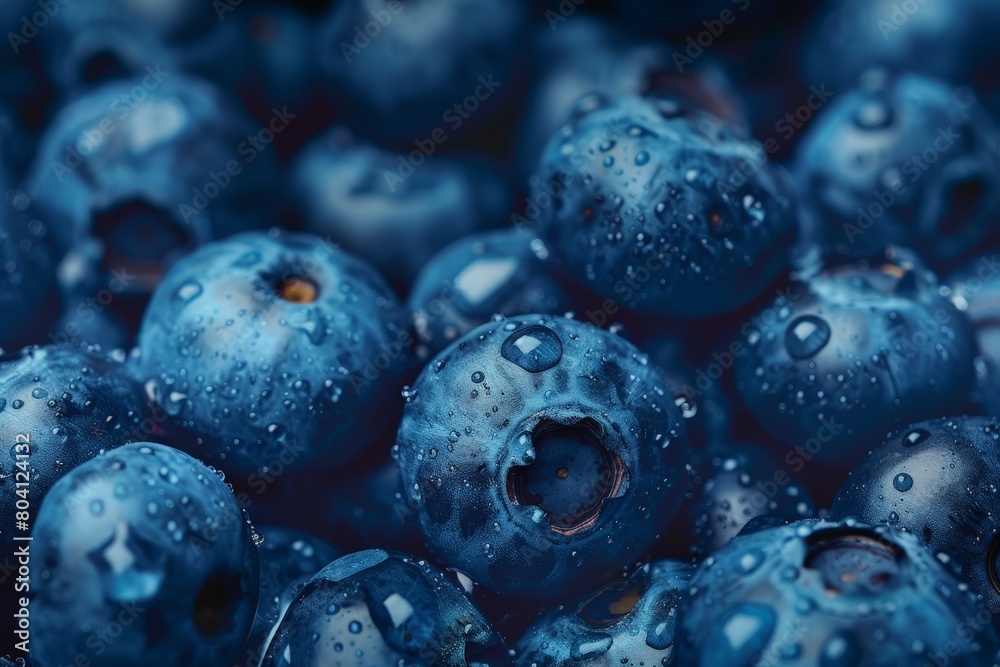 A bunch of ripe blueberries on a white, close-up. Isolated.. Beautiful simple AI generated image in 4K, unique. A bunch of ripe blueberries on a white, close-up. Isolated.. Beautiful simple AI generated image in 4K, unique.