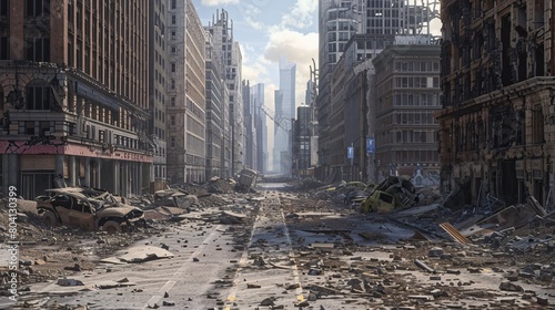 post-apocalyptic city