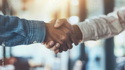 a handshake between a mentor and a mentee, symbolizing guidance, growth, and mutual benefit in professional development
