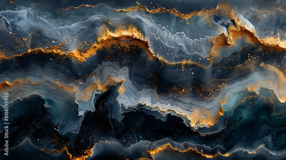Fluid Art Inspired by Waves of Emotion Fluid Art Inspired by Waves of Emotion