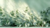 Soothing Eucalyptus Arrangement with Subtle Shadows