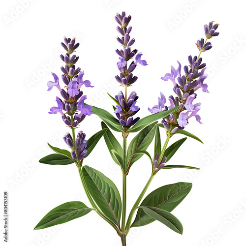 Lavender flowers  for a beautiful floral theme or ornamental plant decoration