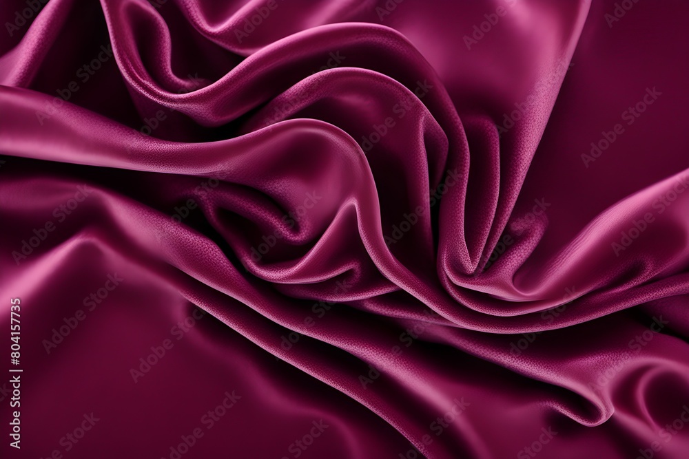 Obraz premium A purple fabric with a wave pattern