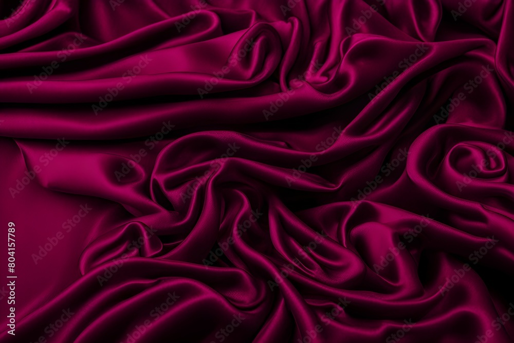A purple fabric with a lot of folds and wrinkles A purple fabric with a lot of folds and wrinkles